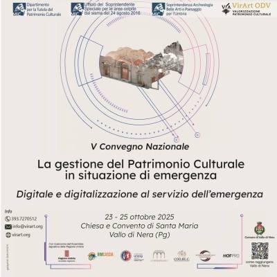 V Convegno nazionale: La gestione del patrimonio culturale in situazione di emergenza