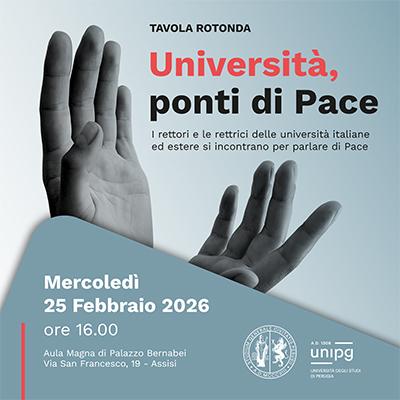 Università, ponti di Pace - Tavola Rotonda