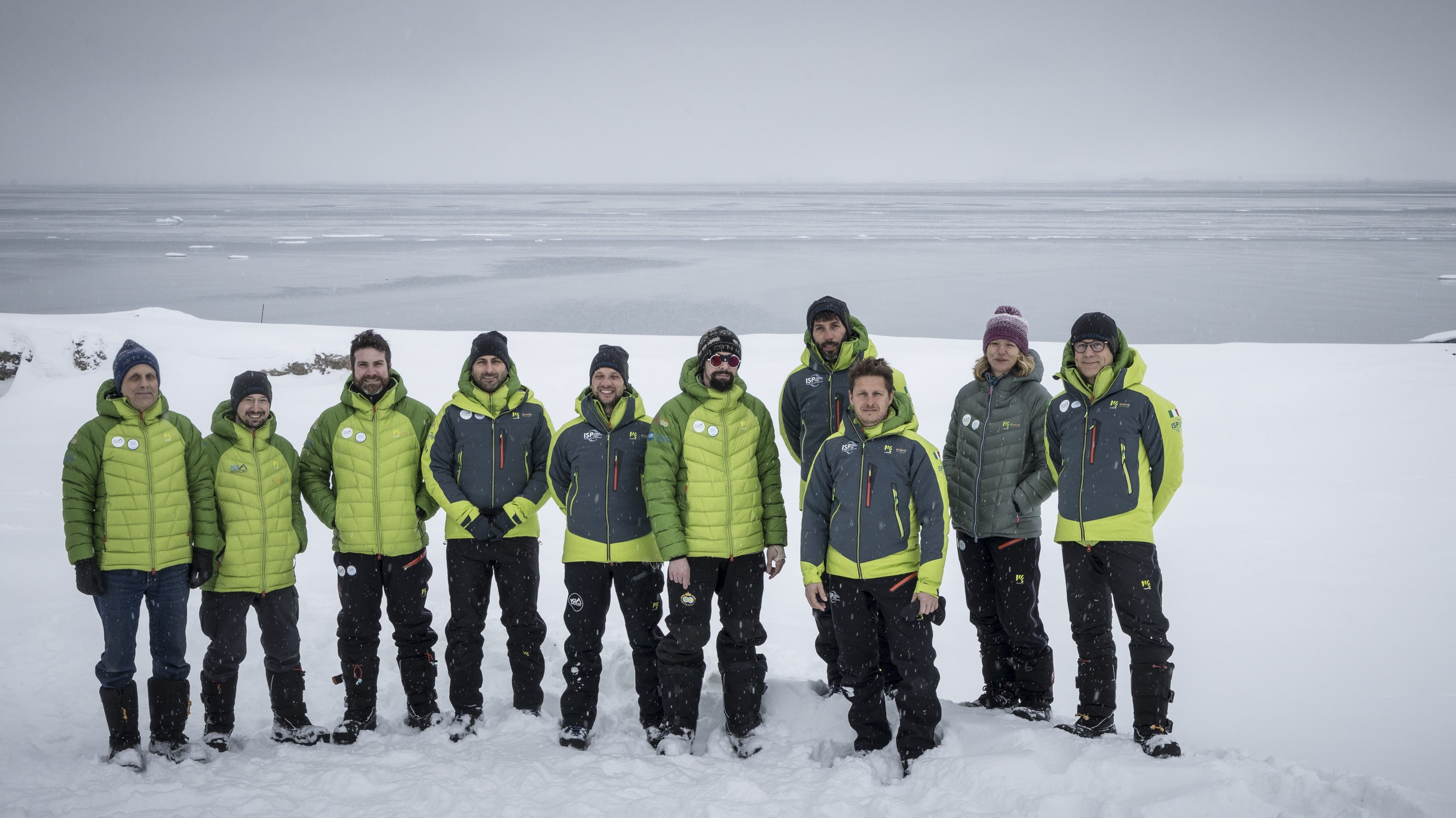 partecipanti alla spedizione alle svalbard min