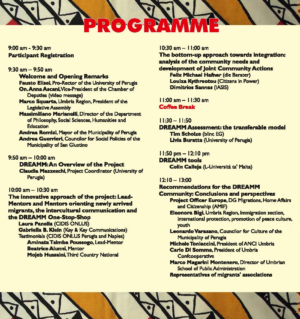 programm for final conference pagina 2
