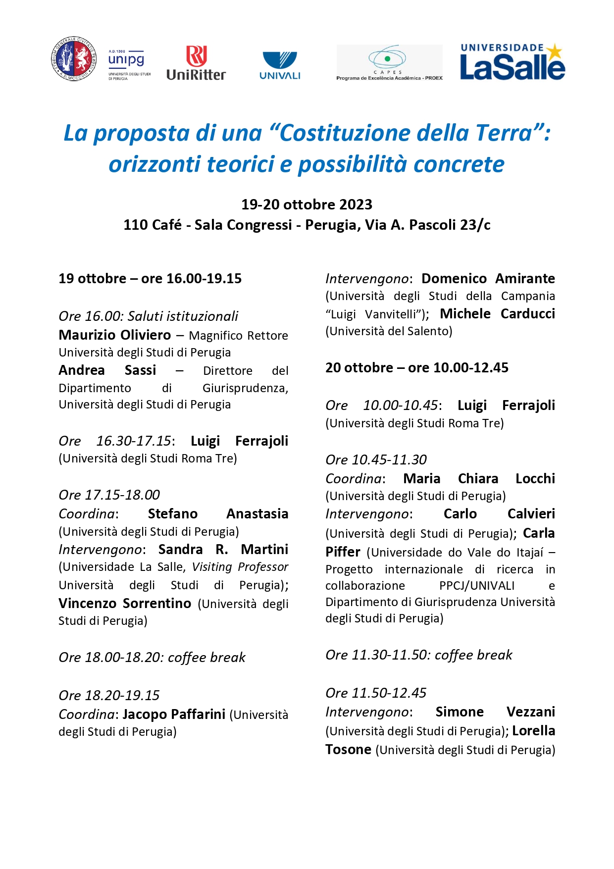 seminario ferrajoli