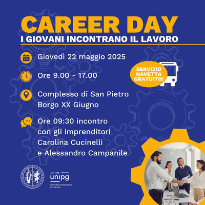 Studenti e laureati incontrano il mondo del lavoro: ecco il Career Day UniPg