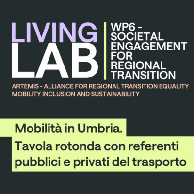 Living Lab ARTEMIS: mobilità in Umbria a confronto