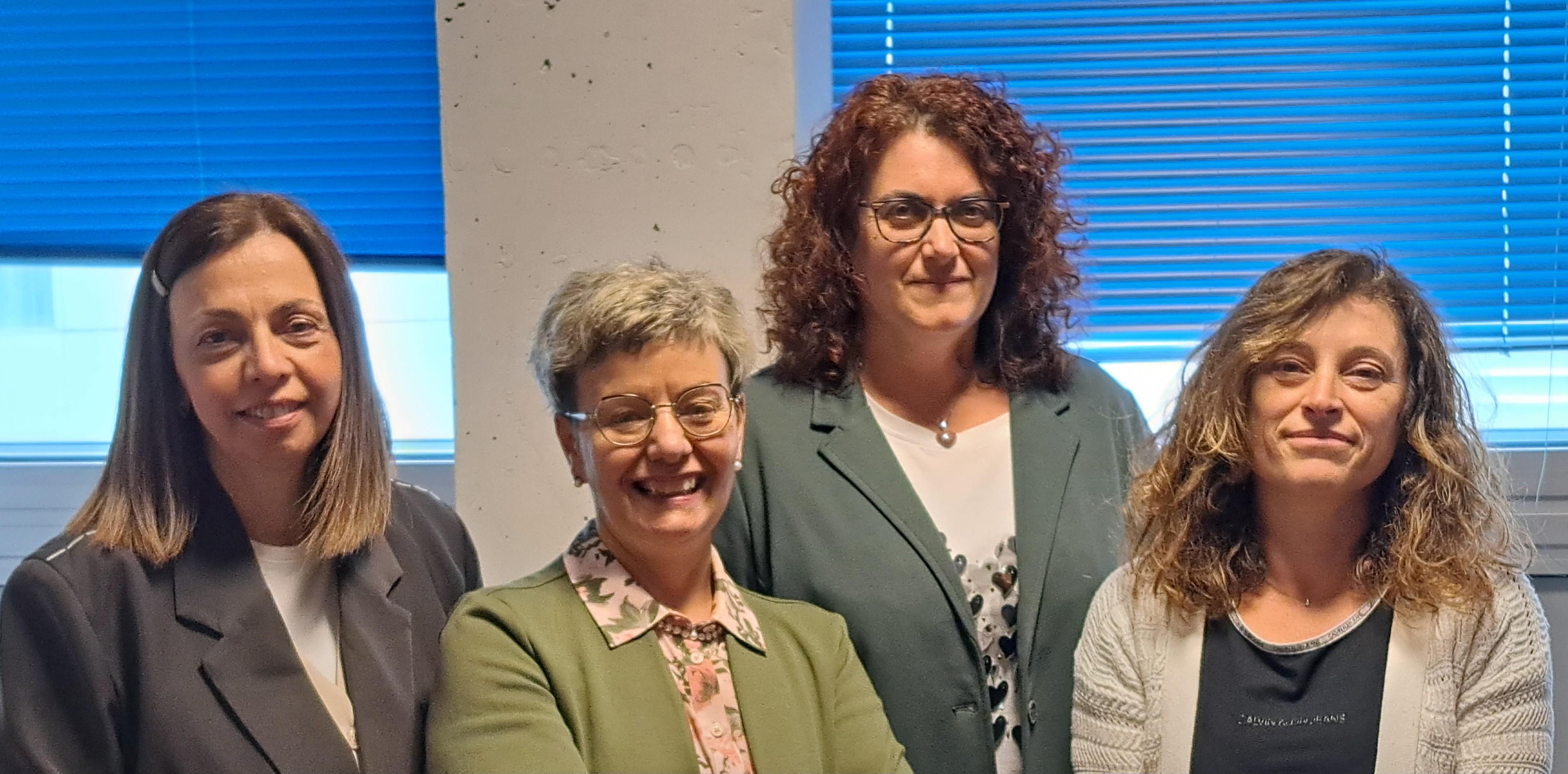 da sinistra silvia bozza claudia monari barbara camilloni simona ronchetti
