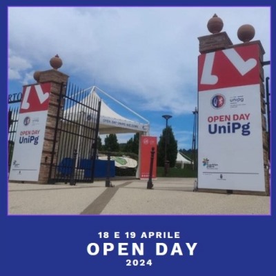 Tutto pronto per l'Open Day UniPg - 18 e 19 aprile, al Barton Park Perugia