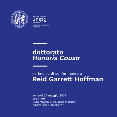 A Reid Hoffman il Dottorato Honoris Causa in Scienze Umane
