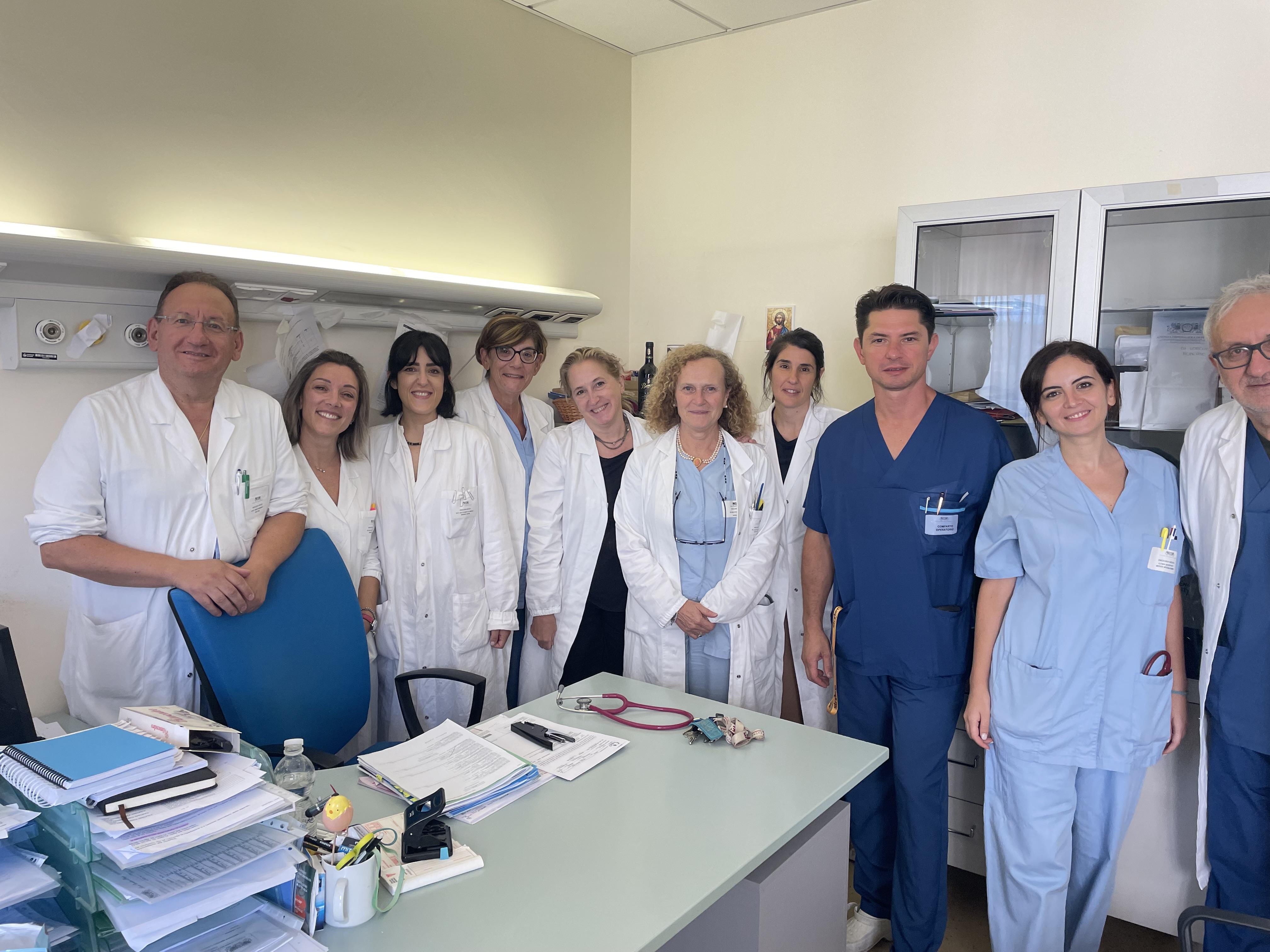 il gruppo coordinato dal prof. mandala