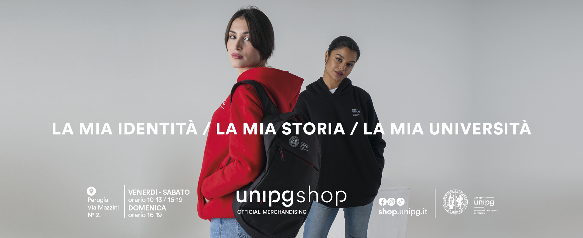 Inaugurazione dell’UniPg Shop Official Merchandising