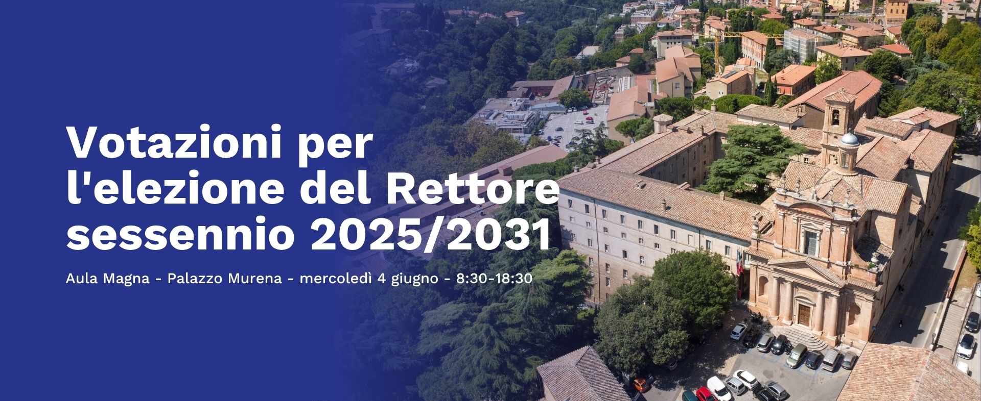 Votazioni per l’elezione del Magnifico Rettore - 2